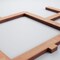 Ekena Millwork Extra Small Carlisle Decorative Fretwork Wood Wall Panels, Cherry, 12 7/8"W x 7 3/8"H x 3/8"T WALW08X08X0375CARCH - alternate 3
